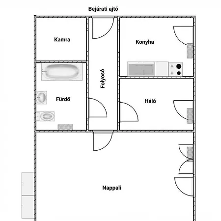 Mata Corner דירה *
